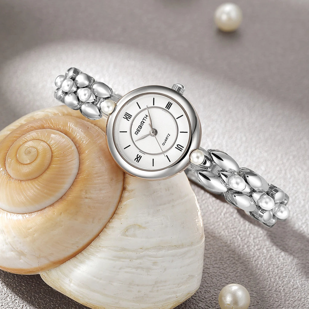 REBIRTH Vintage Quartz Wristwatch – Compact Luxury Design Quartz Wristwatch Nixie