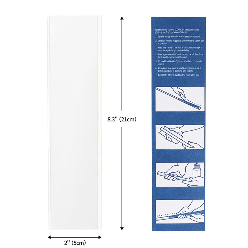 Golf Club Grip Tape – Double-Sided Adhesive Strips 13/26 Pcs Golf Grip Tape Nixie