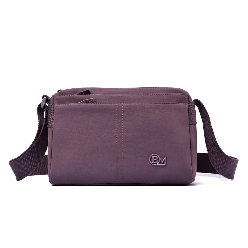 Nixie Minimalist Large Capacity Waterproof Nylon Crossbody Bag
