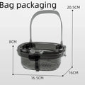 Sink Hanging Drain Basket – BPA-Free Acrylic Kitchen Colander Kitchen Drain Basket Nixie A1