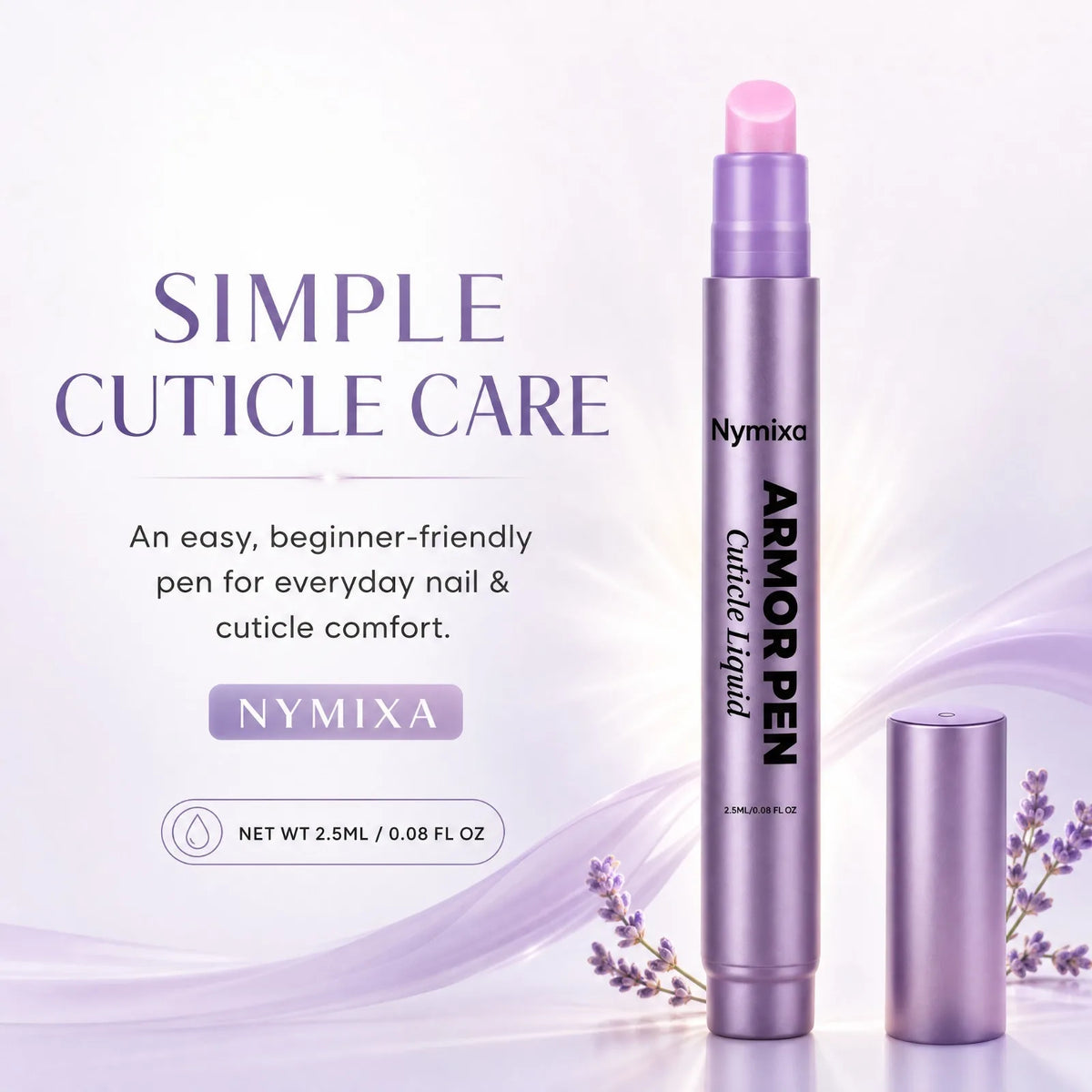 Cuticle Oil Pen – Panthenol & Tea Tree Oil Nail Treatment Cuticle Oil Pen Nixie