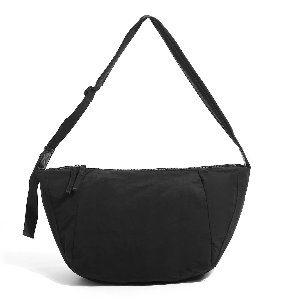 Japanese-Style Unisex Crossbody Shoulder Bag | Casual Commuter Crossbody Shoulder Bag Nixie Black