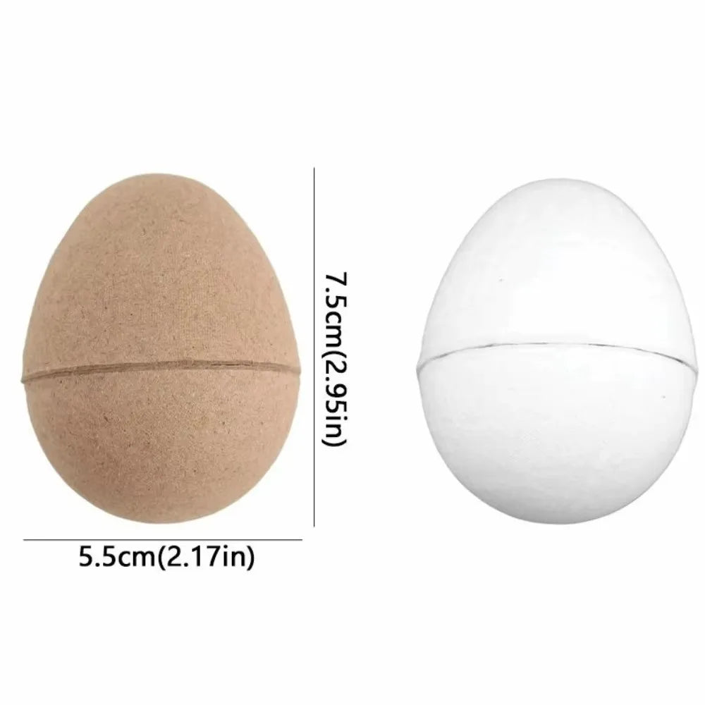 DIY Paintable Easter Eggs – Blank Eco Paper Pulp Craft Set