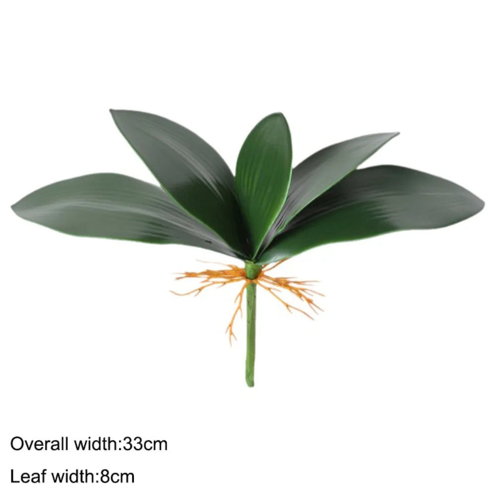 Realistic Artificial Plant Leaves – Faux Greenery Branch Decor Artificial Plant Decor Nixie 5 leaves 33cm EVA