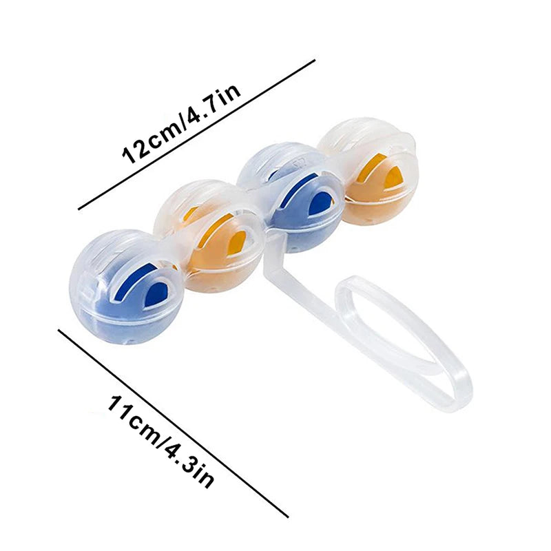 Toilet Cleaning Balls – 4 Fragrances, Blue Bubble Deodorizer Toilet Bowl Cleaner Nixie