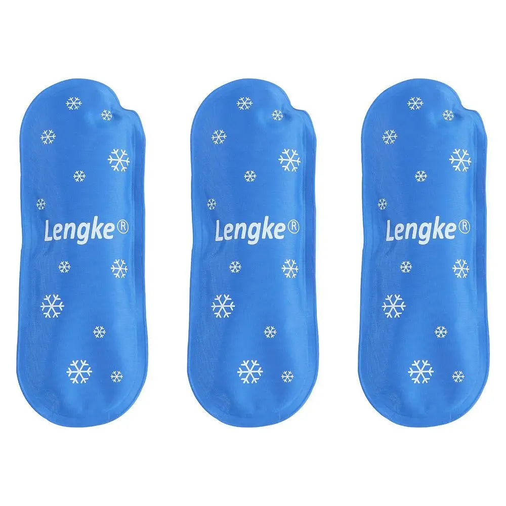 3-Pack Reusable Travel Gel Ice Packs – Compact Cold Cooling Bag Gel Ice Packs Nixie