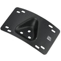 Motorcycle Curved Laydown License Plate Bracket | Softail Dyna License Plate Bracket Nixie Black