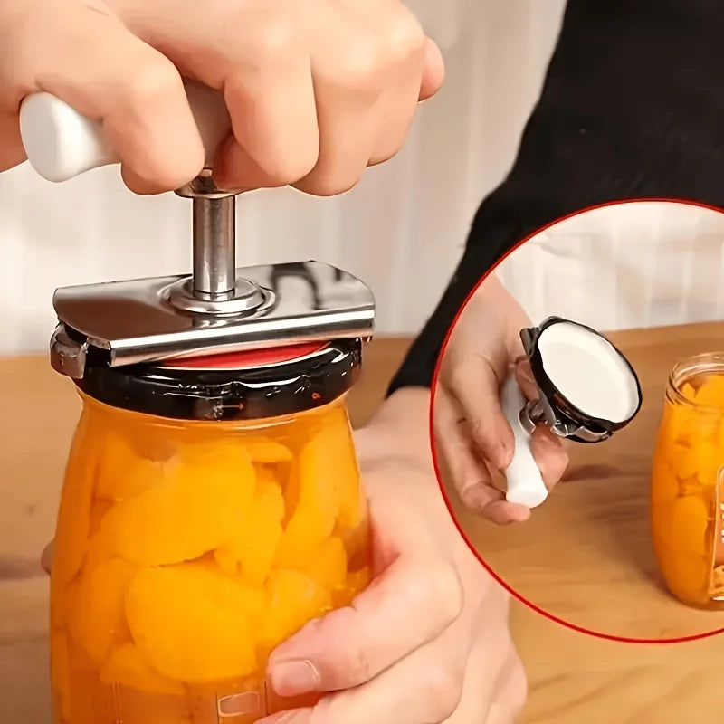 Adjustable Jar & Bottle Opener – Manual Stainless Steel Kitchen Tool Jar & Bottle Opener Nixie