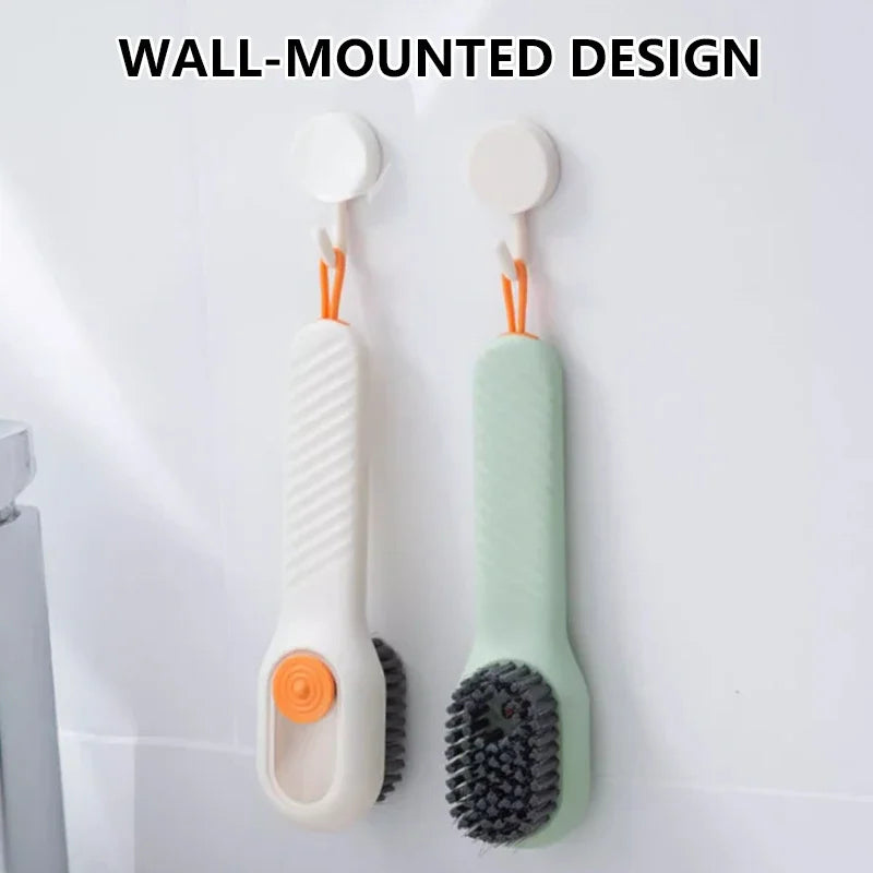 Long Handle Soft Bristle Shoe & Clothes Cleaning Brush Cleaning Brush Nixie
