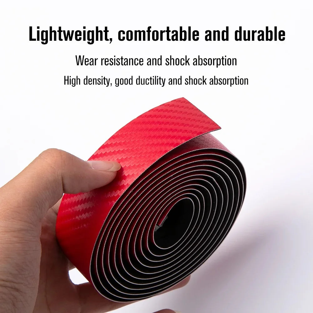 Carbon Fiber PU Road Bike Handlebar Tape – Anti-Slip Bar Wrap Bicycle Handlebar Tape Nixie