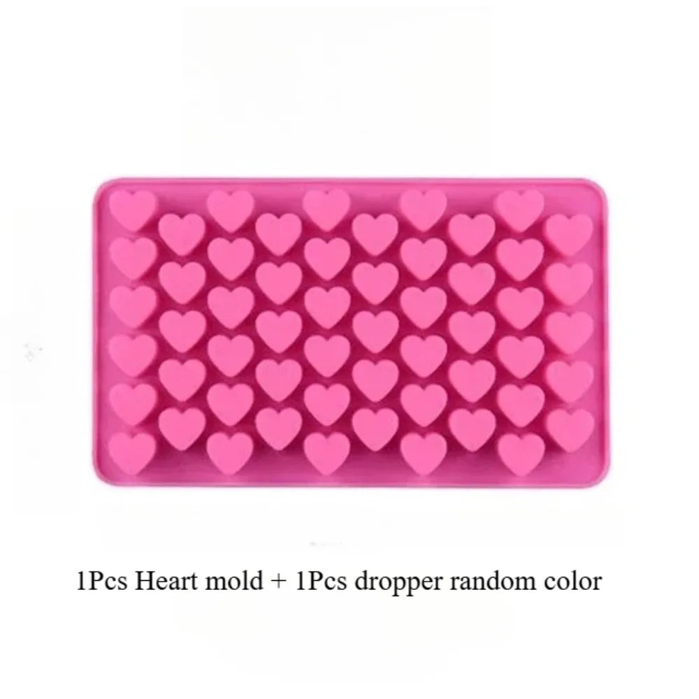 Silicone Gummy & Chocolate Molds – Nonstick DIY Baking Molds Silicone Baking Mold Nixie 1Set