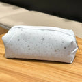 Star Polka Dot Pencil Case Large Capacity Zipper Pouch Pencil Case Pouch Nixie Grey