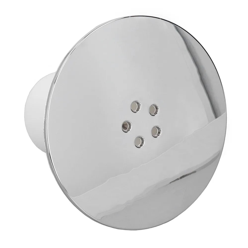 Round Shower Drain Cover 4.53" Hair Strainer Fast Flow Plastic Shower Drain Cover Nixie