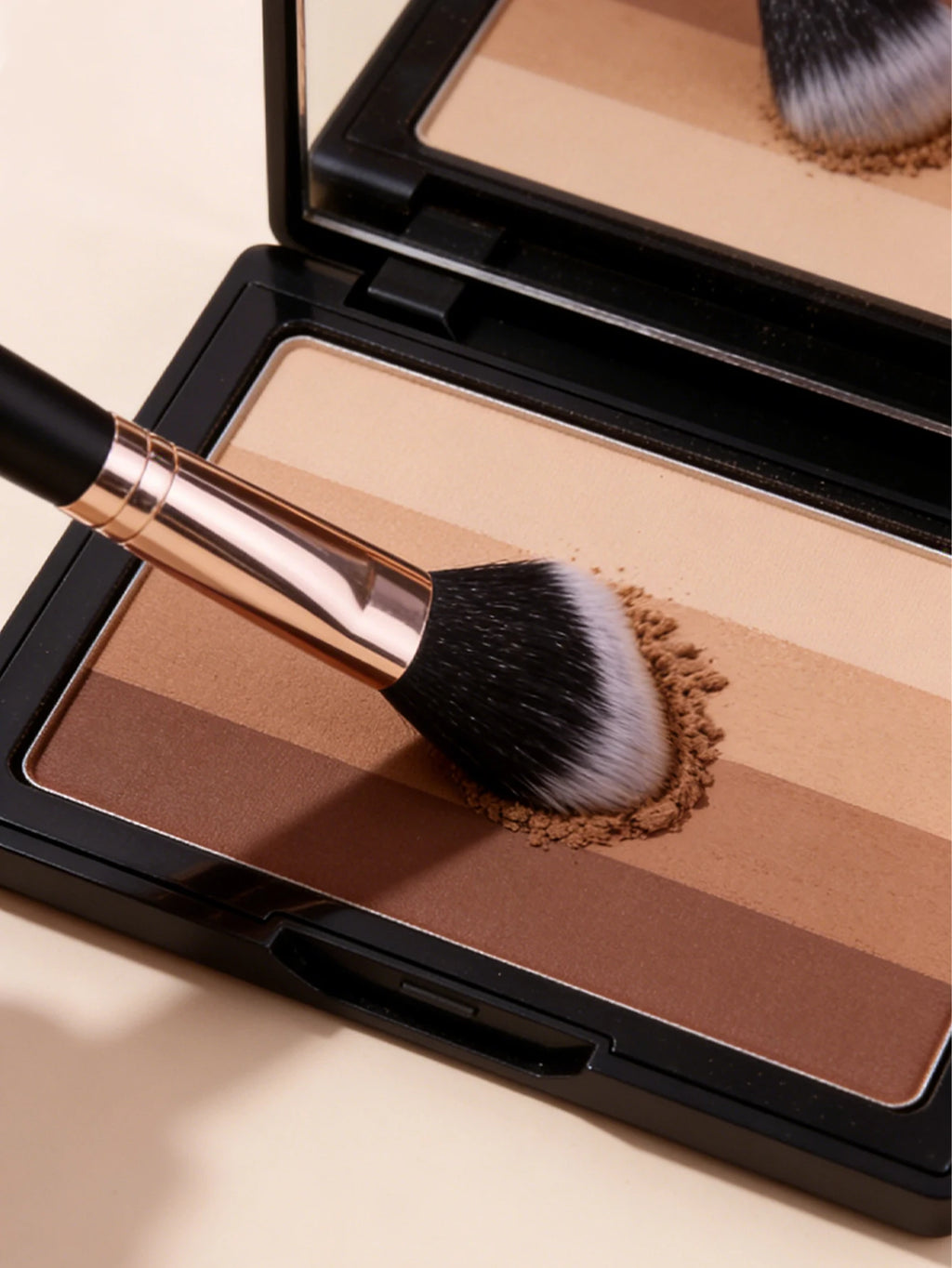 2pcs Sickle Contour Brush Set – Soft Blush & Face Shadow Brushes Contour Makeup Brush Nixie