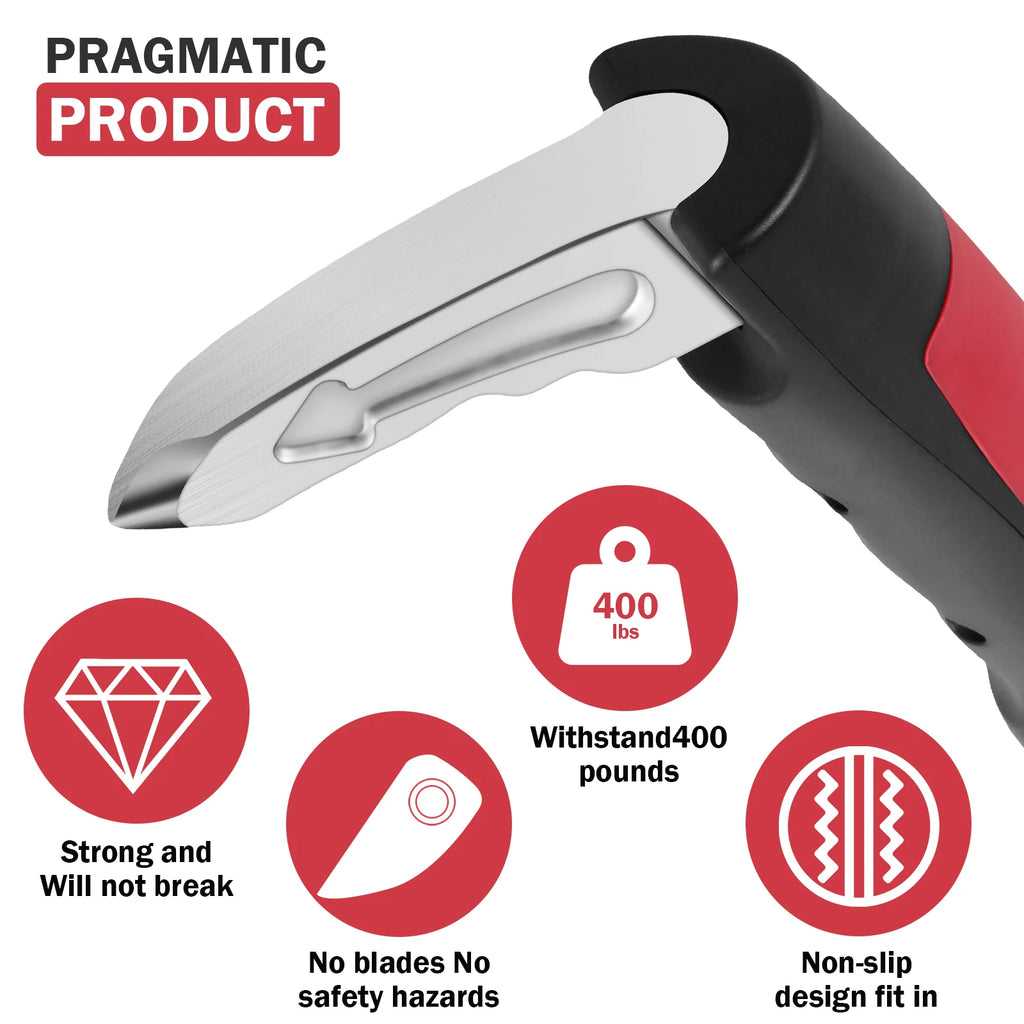 Car Door Assist Handle 2-in-1 with Window Breaker | 2/4/8 Pack Car Assist Handle Nixie