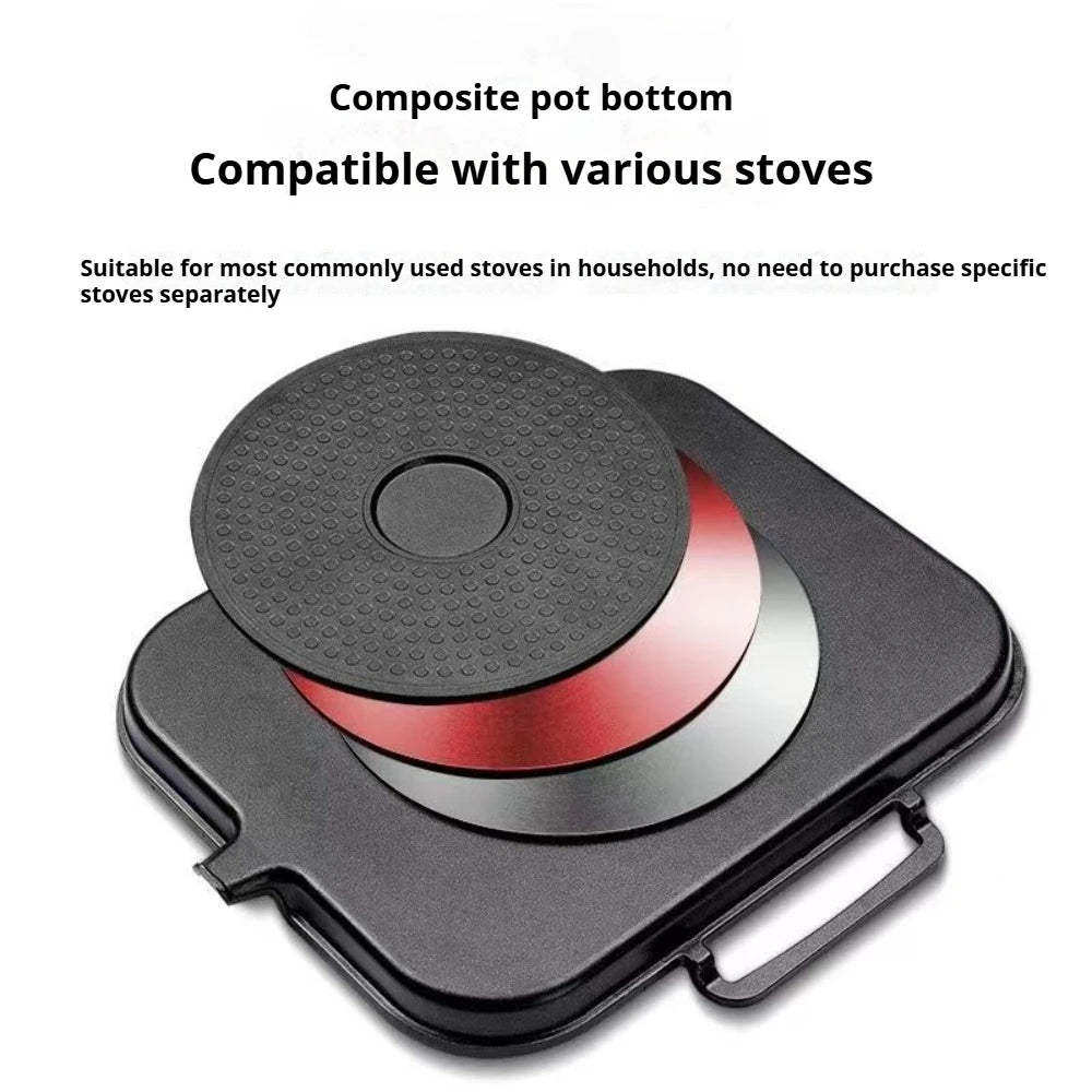 KOSUN Smokeless Nonstick BBQ Grill Pan – Korean Style Cooking BBQ Grill Pan Nixie