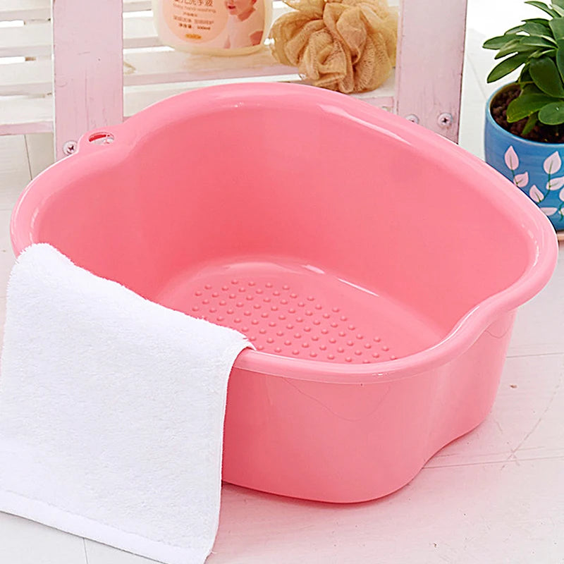 Large Foot Bath Spa Tub Basin – Massage & Pedicure Soak Foot Bath Basin Nixie