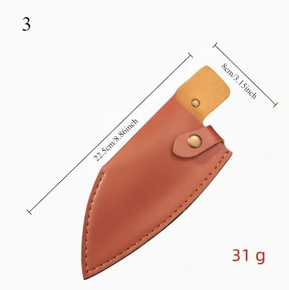 Leather Knife Sheath – Chef & Butcher Full Tang Knife Cover