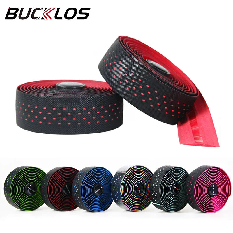 BUCKLOS Bike Handlebar Tape – Breathable PU+EVA Bar Wrap Bicycle Handlebar Tape Nixie