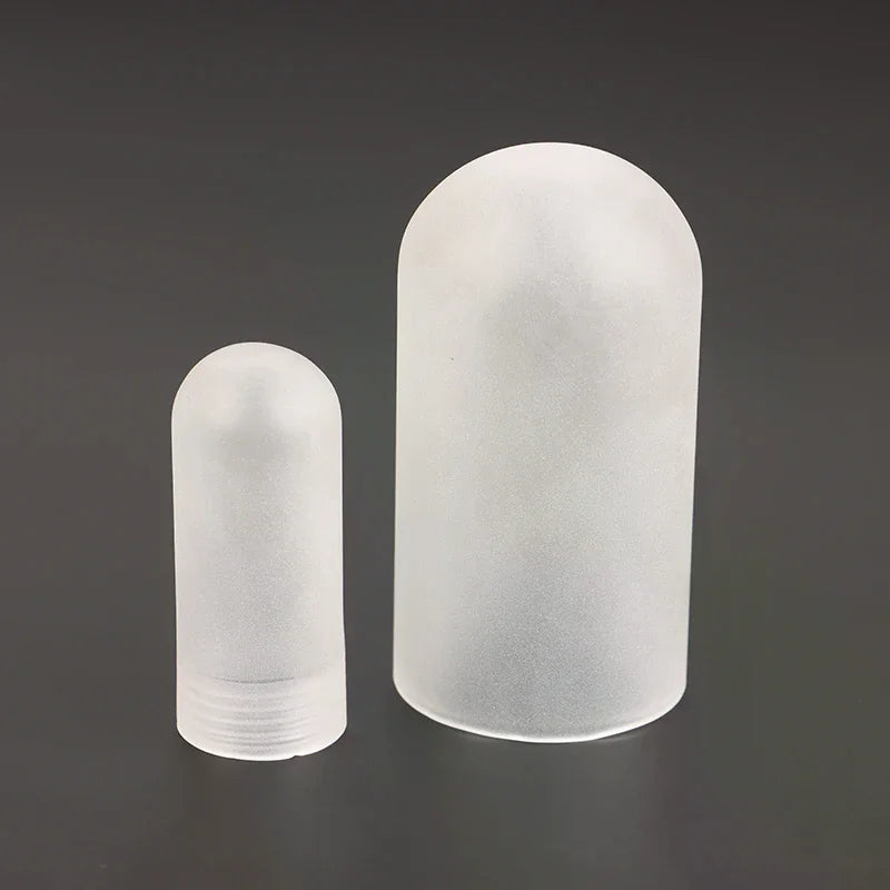 G9 Threaded Neck Glass Lamp Shade – Frosted & Clear Cover Glass Lamp Shade Nixie