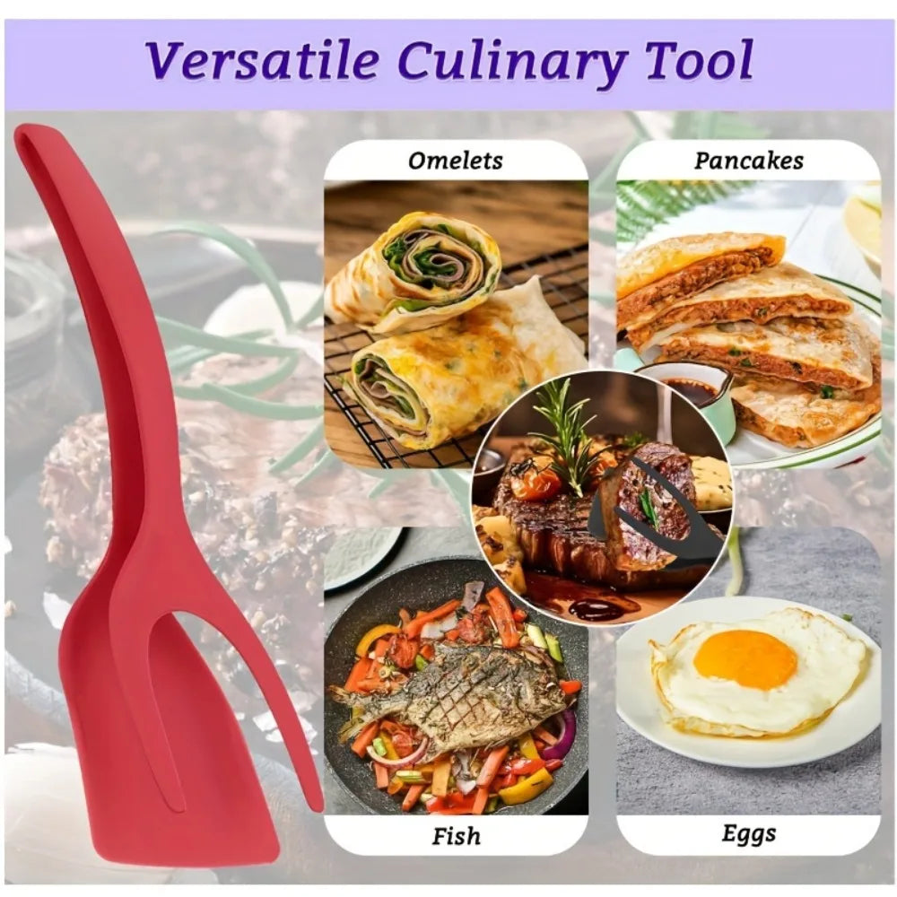 Nixie Nylon Food Tongs – Spatula, Turner & Cutter Tool