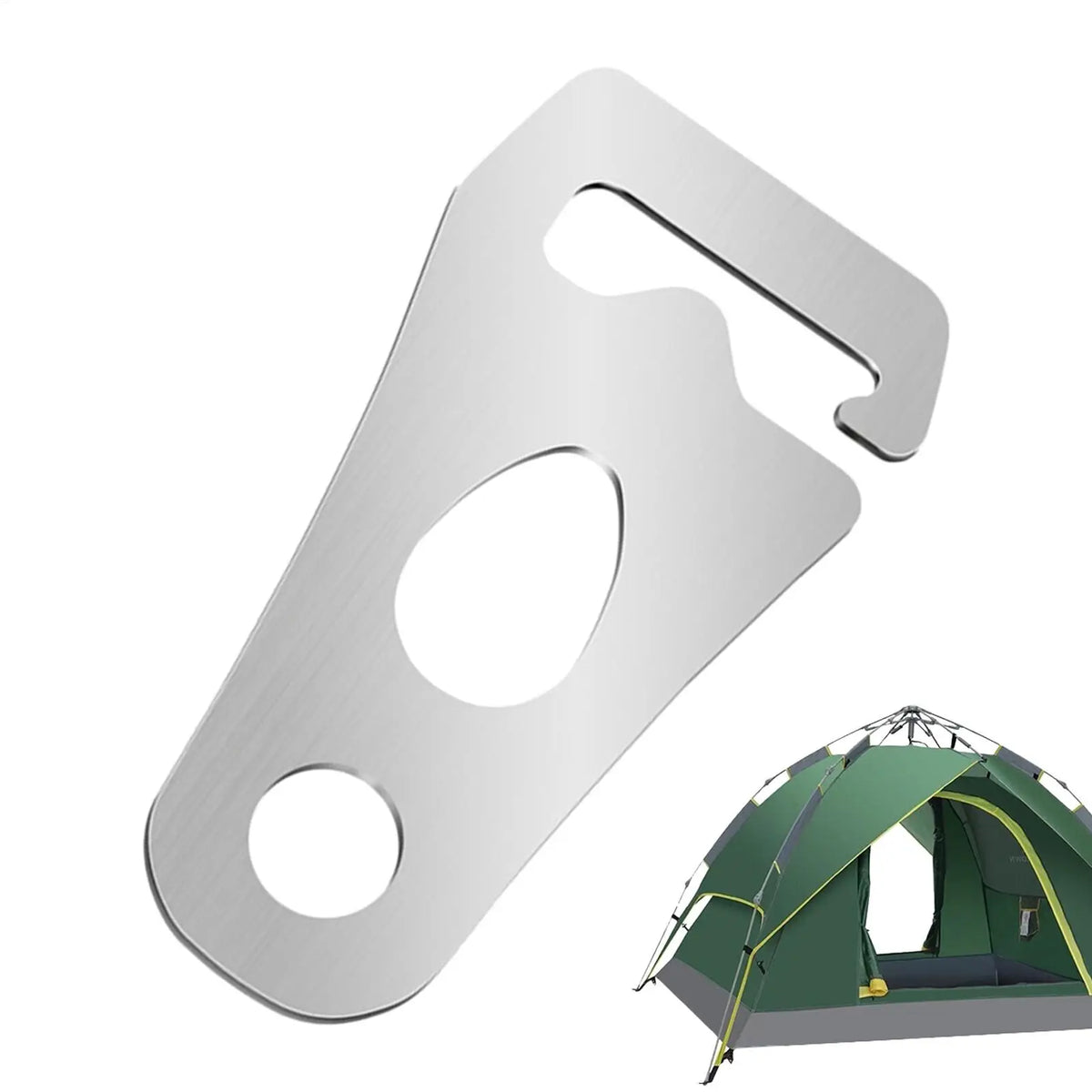 Stainless Steel Tent Rope Buckle & Wind Rope Fastener