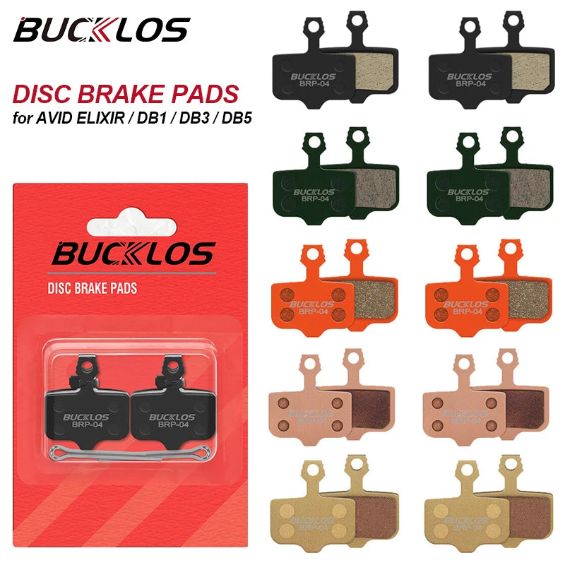 BUCKLOS Disc Brake Pads for SRAM ELIXIR DB1 DB5 | MTB Road Bike Disc Brake Pads Nixie