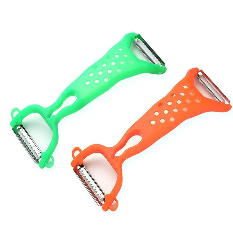 6-in-1 Dual Head Vegetable Peeler – Sharp Stainless Steel Vegetable Peeler Nixie