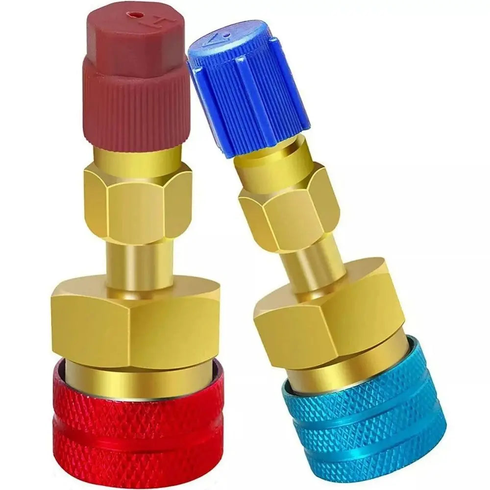 R1234YF to R134A Quick Coupler Adapter Kit – High & Low Side AC Coupler Adapter Kit Nixie