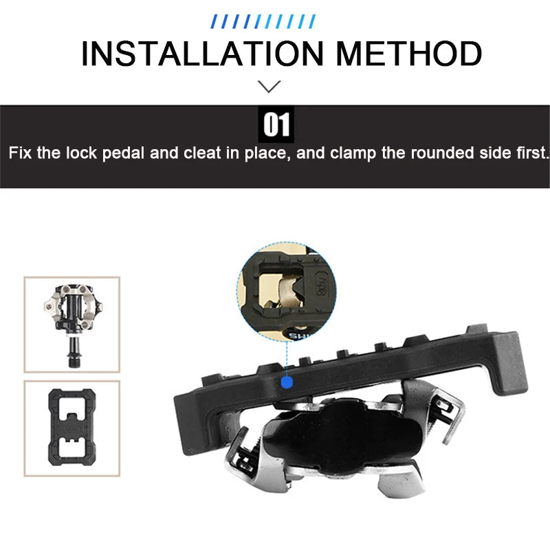 MTB Clipless Pedal Converter for Shimano M520 M540 M8000 M9000 Bike Pedal Adapter Nixie