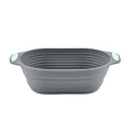 Foldable Silicone Proofing Basket – Non-Stick Dough Rising Bowl Silicone Proofing Basket Nixie Elliptical
