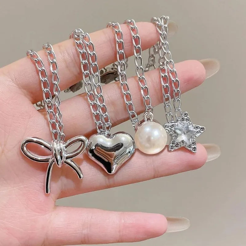 Decorative Button Chain Clips for Shirts, Jeans & Sleeves | 4/8pcs Clothing Button Clips Nixie