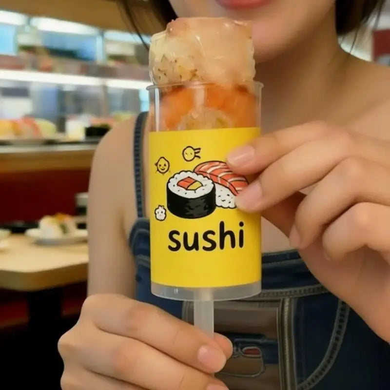 10/20Pcs Sushi Push Box Cylinder Mold – Food Grade PP Sushi Mold Kit Nixie