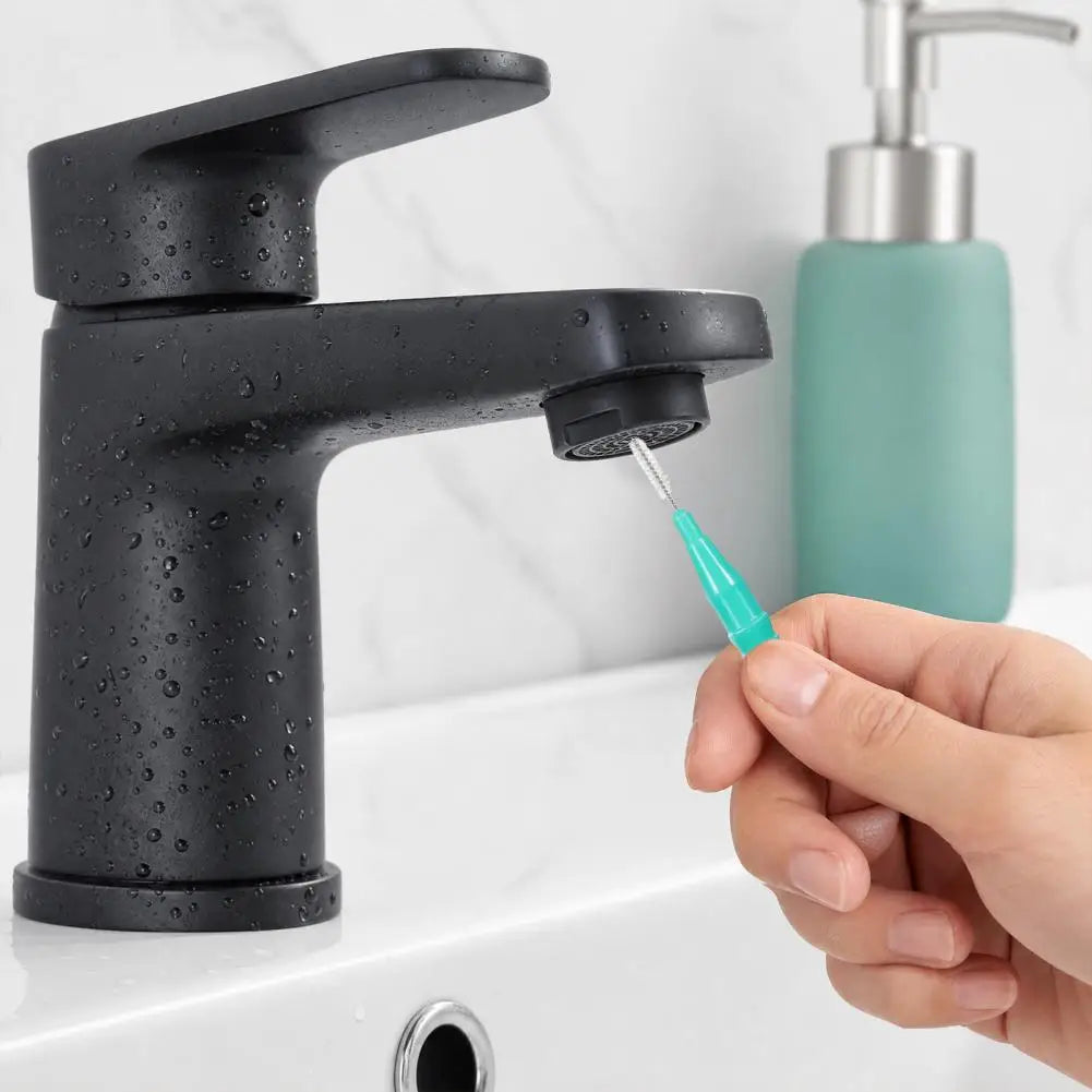 Nylon Bristle Cleaning Brush for Shower Heads & Faucets Nozzle Cleaning Brush Nixie