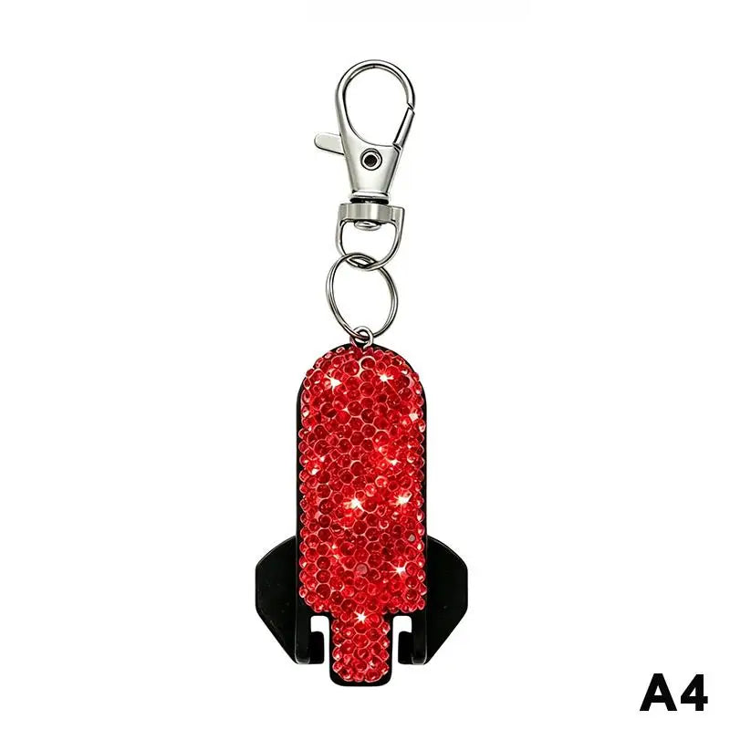 Rhinestone Bling Bottle Opener Keychain | Stylish Gift
