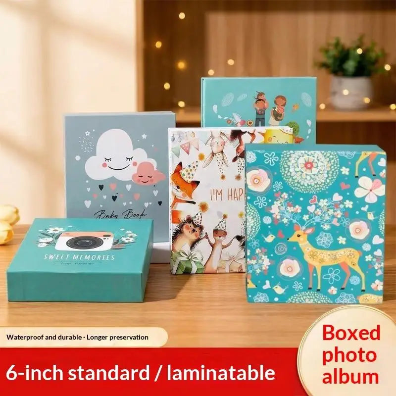 JETTING 6-Inch Slip-In Photo Album – 200 Pockets, Large Capacity Slip-In Photo Album Nixie