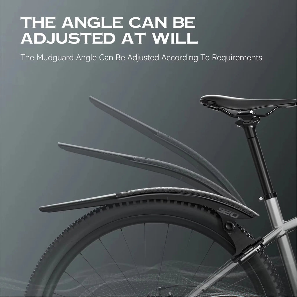 ENLEE Adjustable Bike Mudguard – Front & Rear, 26/27.5/29" Bicycle Mudguard Nixie