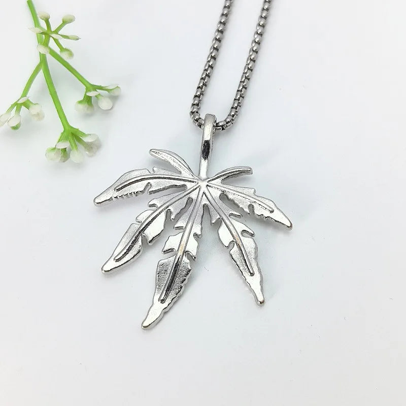 Unisex Stainless Steel Retro Pendant Necklace | Sweater Chain Pendant Necklace Nixie XL1003-02