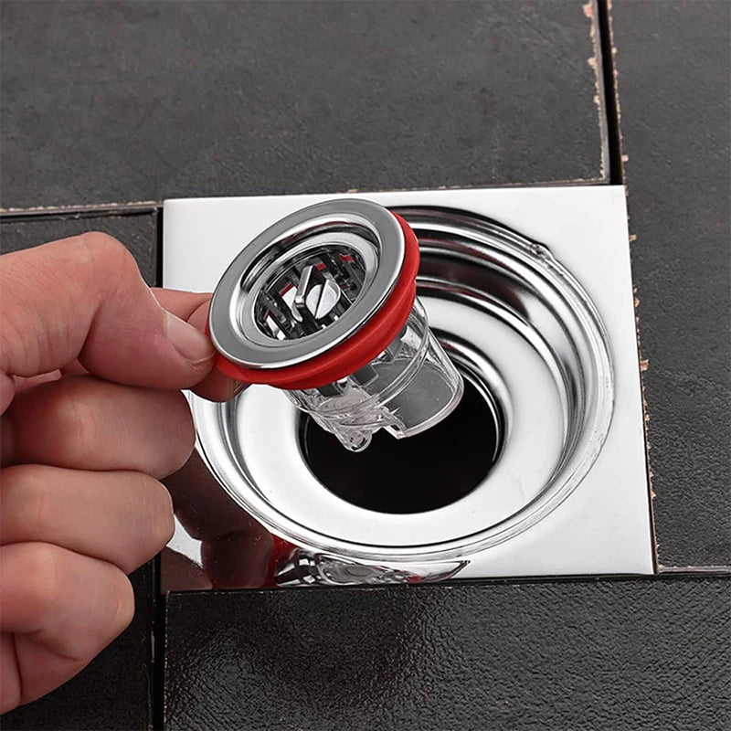 Silicone Floor Drain Core Plug – Anti-Odor Shower Drain Insert Drain Core Plug Nixie
