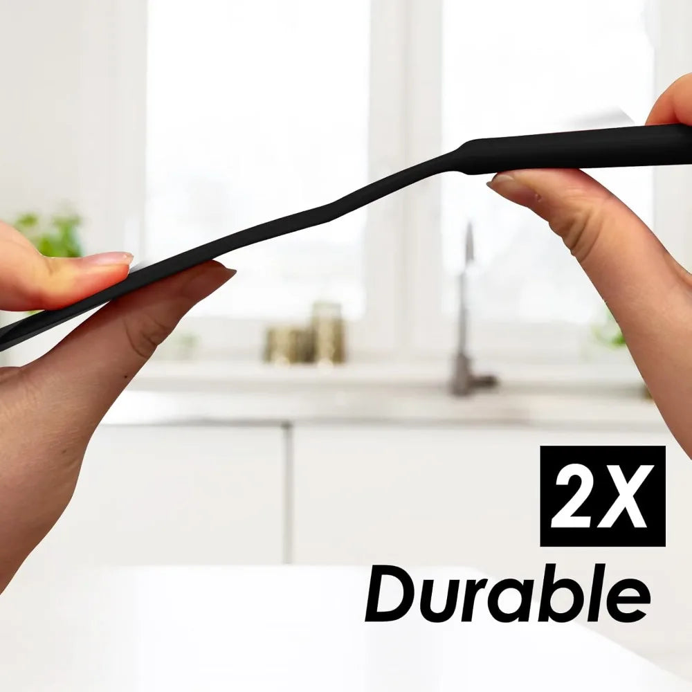 Nixie Silicone Thin Spatula – Heat-Resistant Cooking Spatula Silicone Cooking Spatula Nixie