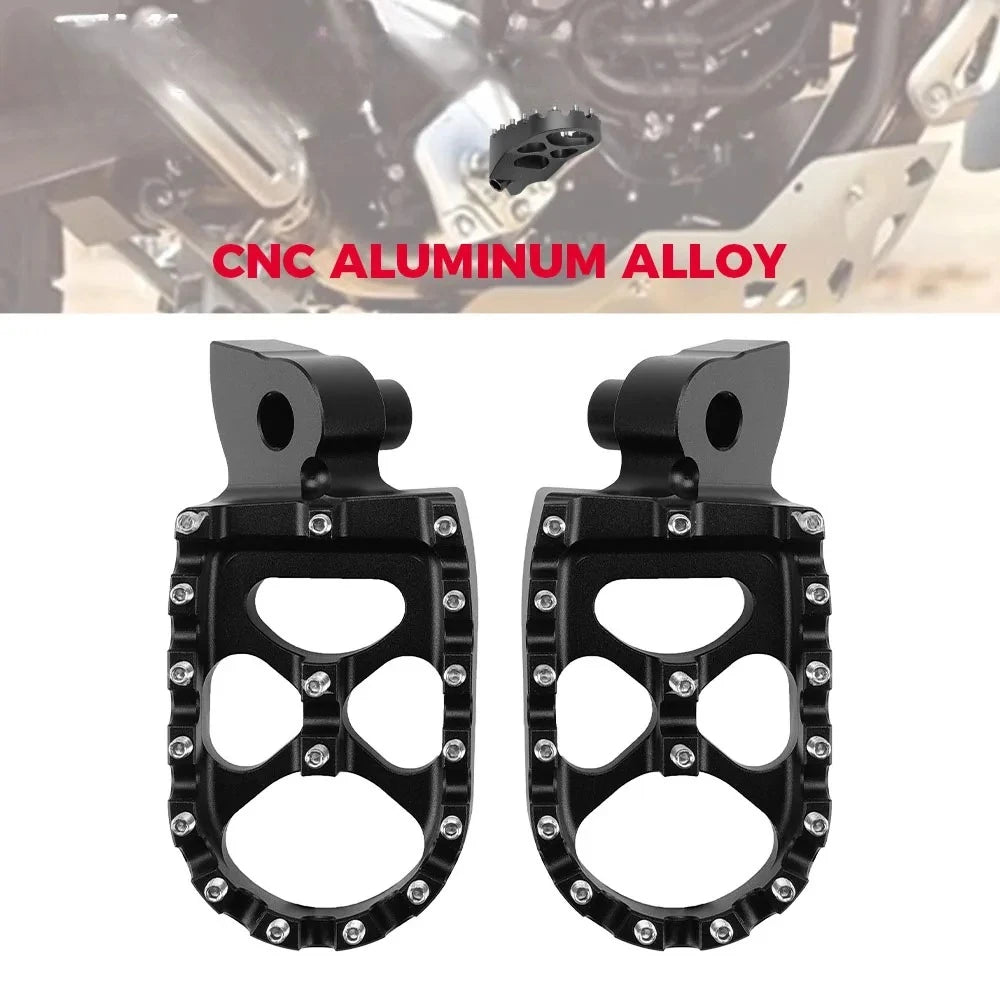 Yamaha Tenere 700 CNC Footpegs 2019-2024 | 7075 Aluminum Motorcycle Footpegs Nixie