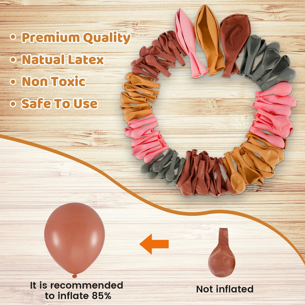 123pcs Daisy Balloon Garland Arch Kit – Assorted Latex Balloons Balloon Garland Kit Nixie