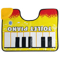 Toilet Piano Mat – Musical Keyboard Bathroom Floor Mat Novelty Bath Mat Nixie YELLOW