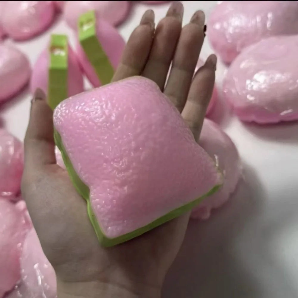 Slow Rising Squeeze Fidget Toy – Realistic Food Style Squishy