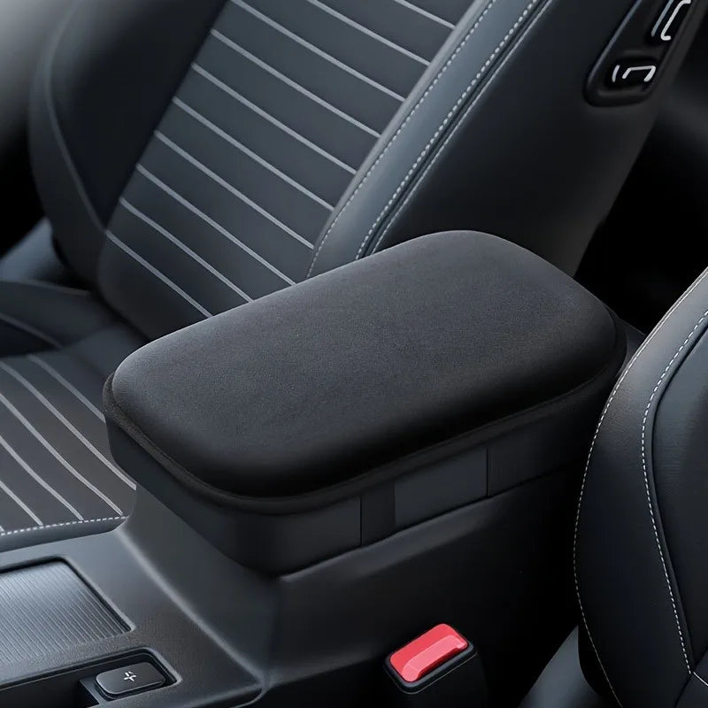 Plush Car Armrest Pad – Central Console Heightening Cover
