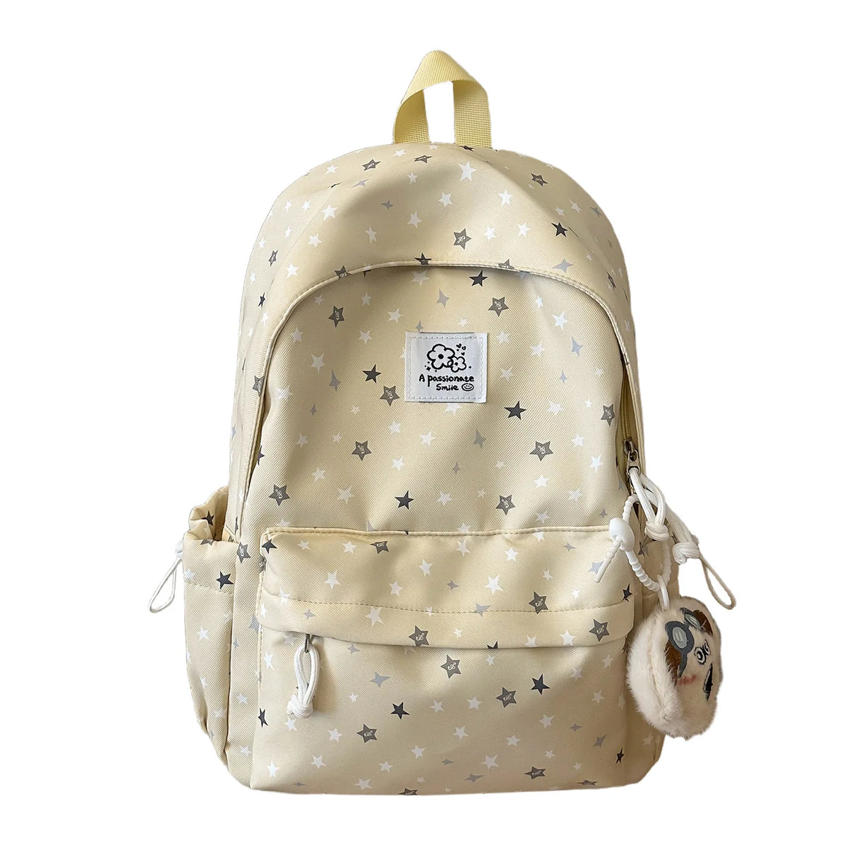 Women's Large Capacity Nylon Backpack – School & Travel Bag