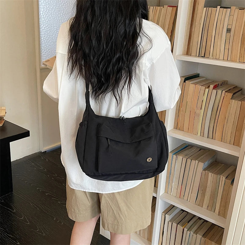 Korean Minimalist Lightweight Crossbody Tote Bag for Women Crossbody Tote Bag Nixie