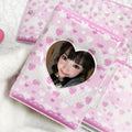 Pink Bow Mini Photocard Binder 3 Inch PVC Card Album 16 Pages Photocard Binder Nixie 5