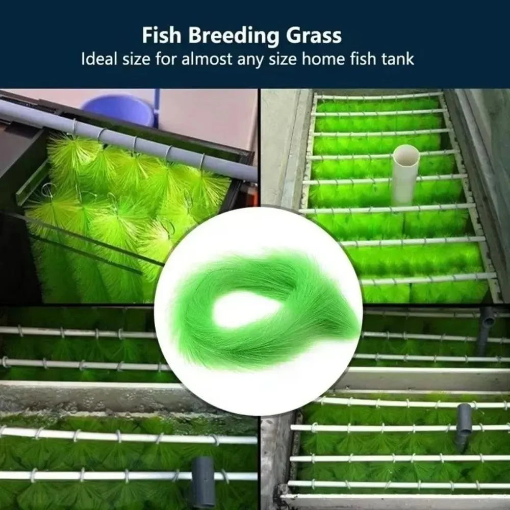 Fish Spawning Breeding Brush – Soft Bristle Aquarium Grass 60/100cm