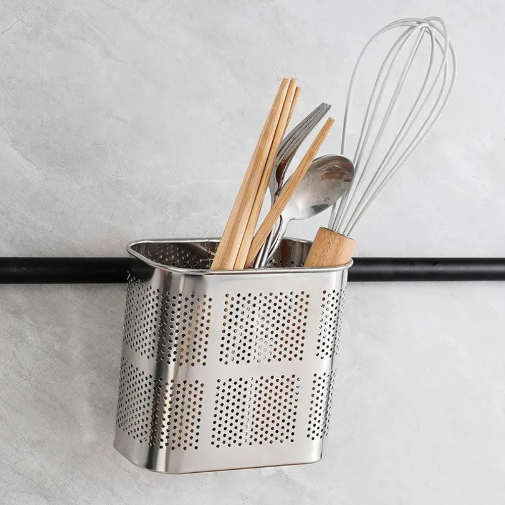 Stainless Steel Utensil Drying Basket & Chopstick Rack Utensil Drying Rack Nixie